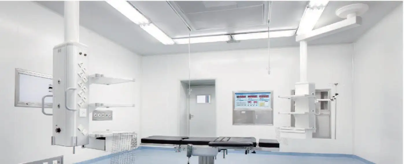 Columna pendant hospitalaria para quirófano