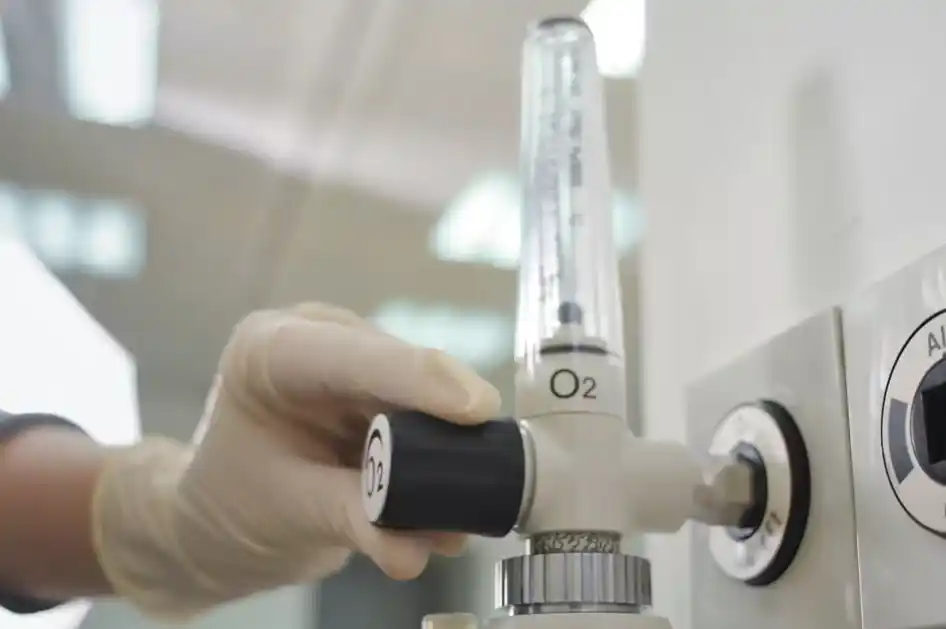 Flujómetro de oxígeno medicinal para hospitales y clínicas