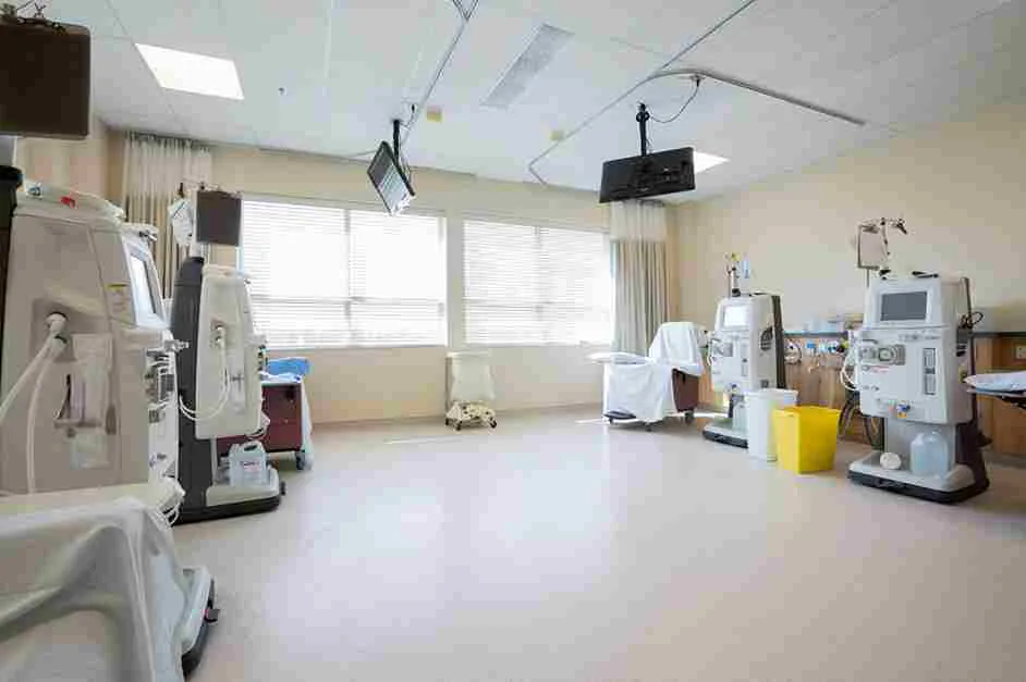 infraestructura vacío clínico hospital